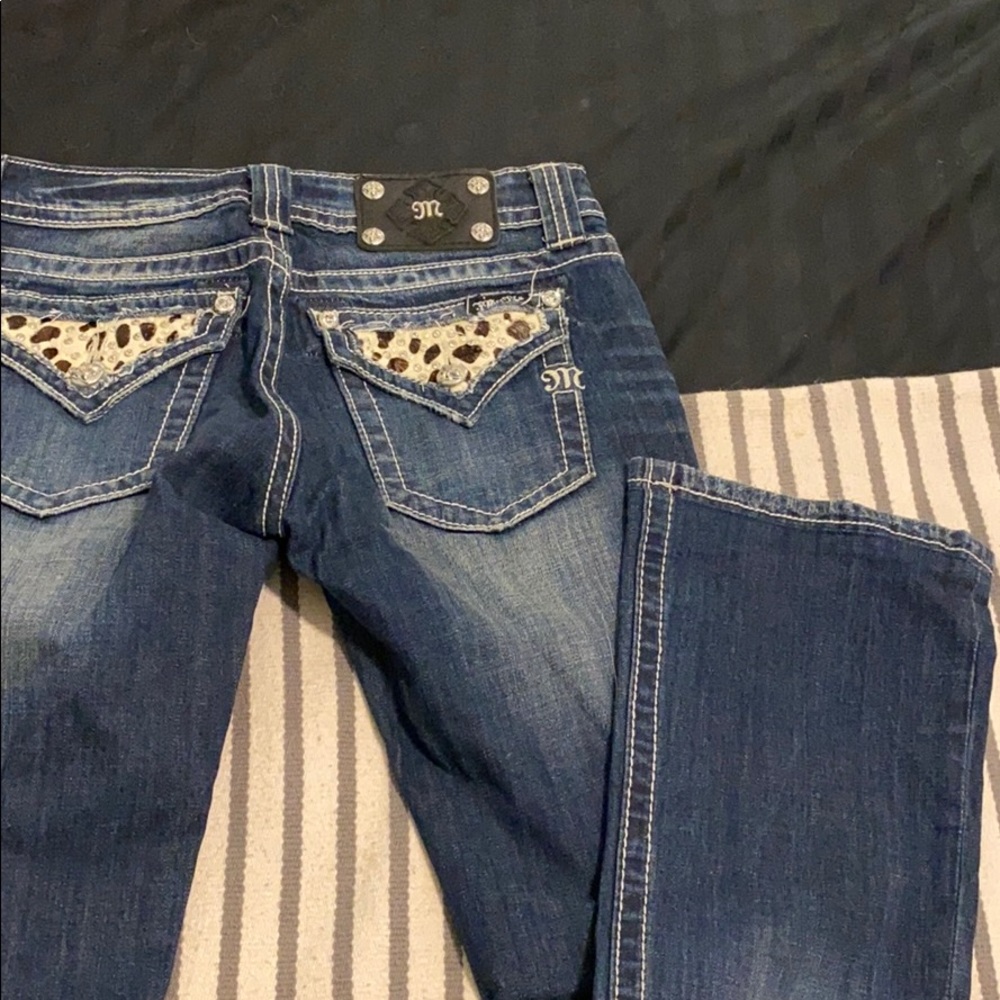 Miss Me boot cut jeans size 28